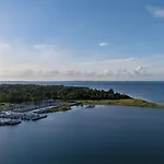 Дом отдыха Panoramic View And Terrace In Charming Hojslev