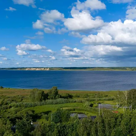 Panoramaudsigt Og Terrasse I Charmerende Hus Hojslev