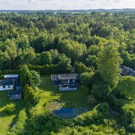 Panoramic View And Terrace In Charming Feriehus Højslev