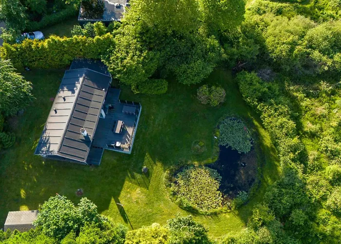 Panoramic View And Terrace In Charming Højslev